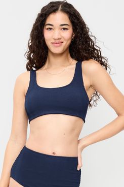 Old Navy Ribbed Scoop-Neck Swim Top
