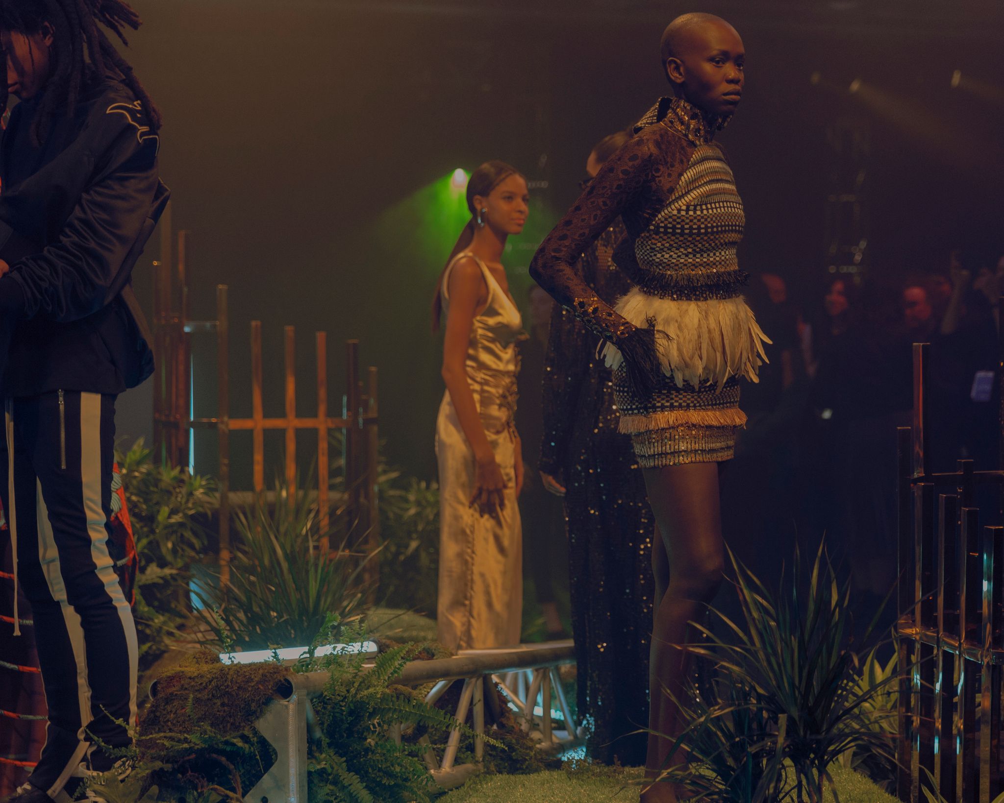 Lupita Nyong'o, Chadwick Boseman, and the Black Panther Cast at Oscars 2018  | Vogue