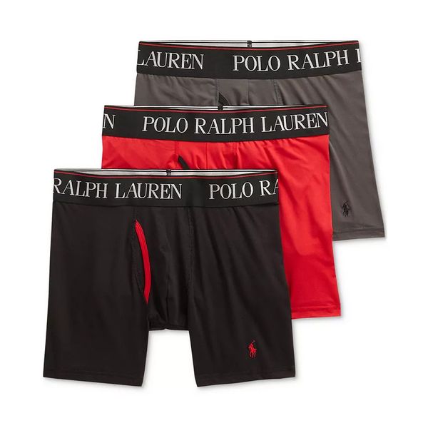 Polo Ralph Lauren 4D Flex Microfiber Boxer Brief 3-Pack