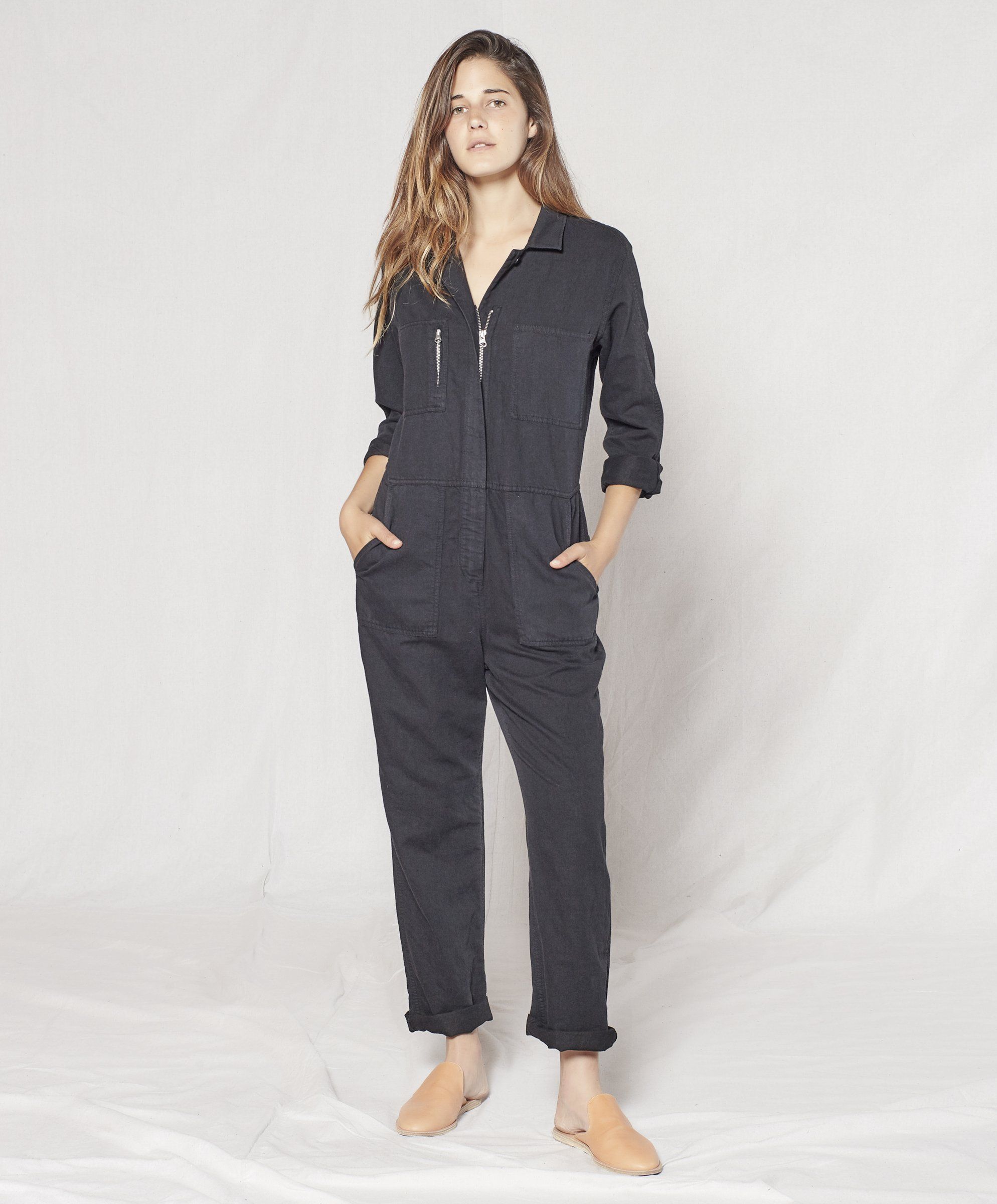 Fluid Silk Utility Jumpsuit - Women - Ready-to-Wear