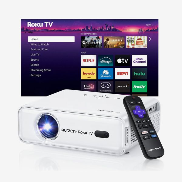 Aurzen Roku TV Smart Projector