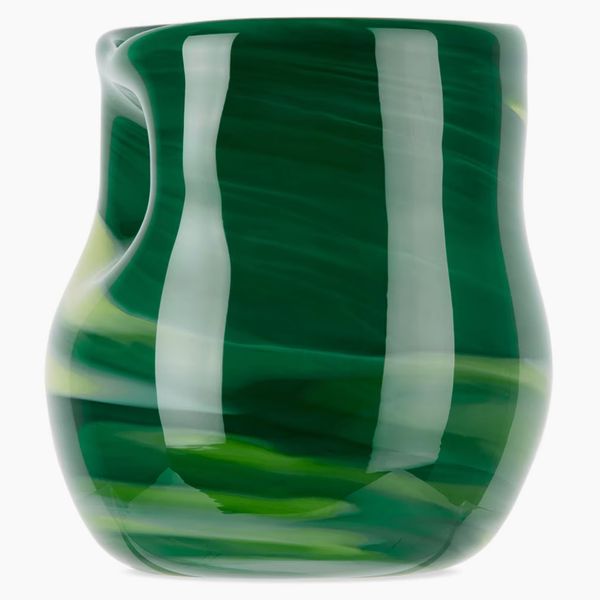 Rashelle SSENSE Exclusive Green Flubber Glass