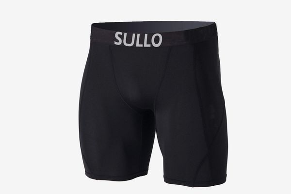 Sullo Men’s Compression Shorts Baselayer with Quad Core Technology