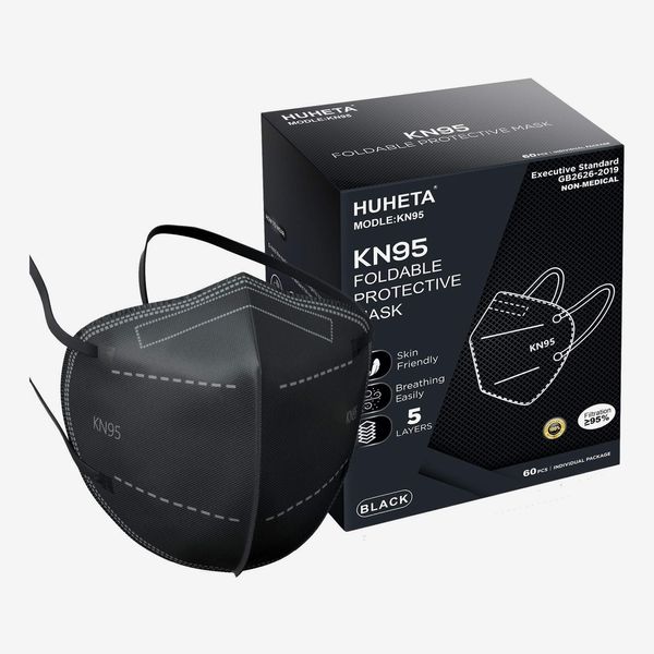 Huheta KN95 Face Mask in black