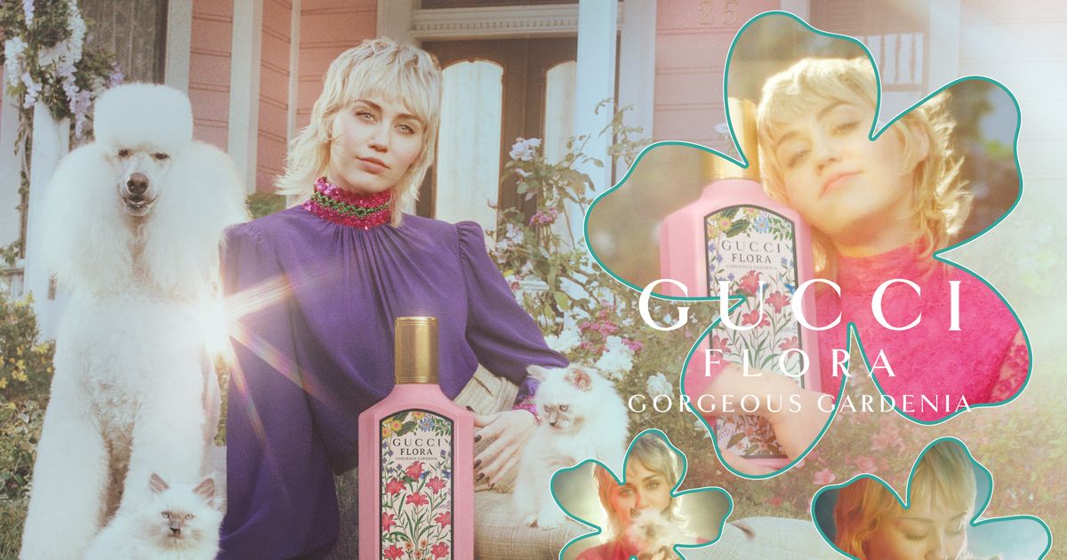 Miley Cyrus and Her Mullet Star in New Gucci Fragrance Ad