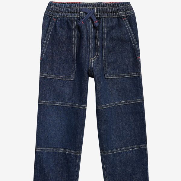 Mini Boden Kids' Warrior Knee Jeans