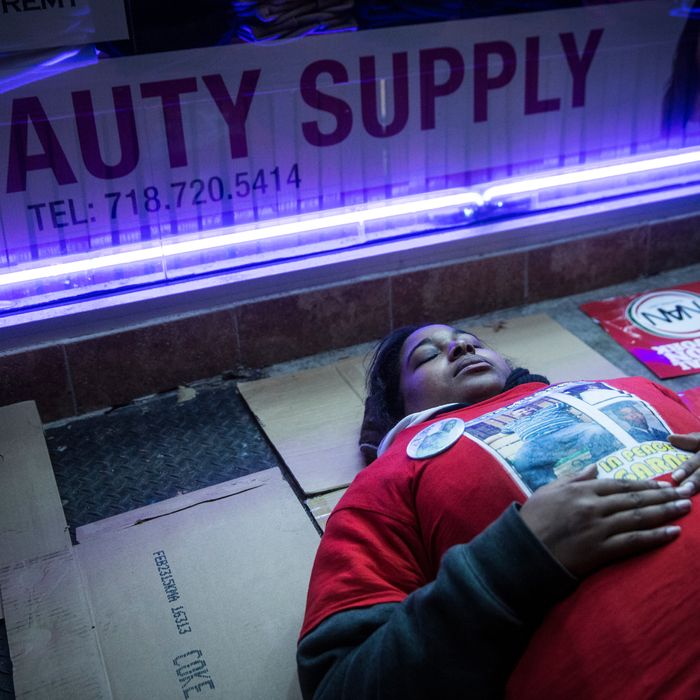 Activist Erica Garner at