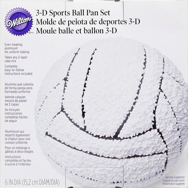 Wilton 3D Sports Ball Cake Pan