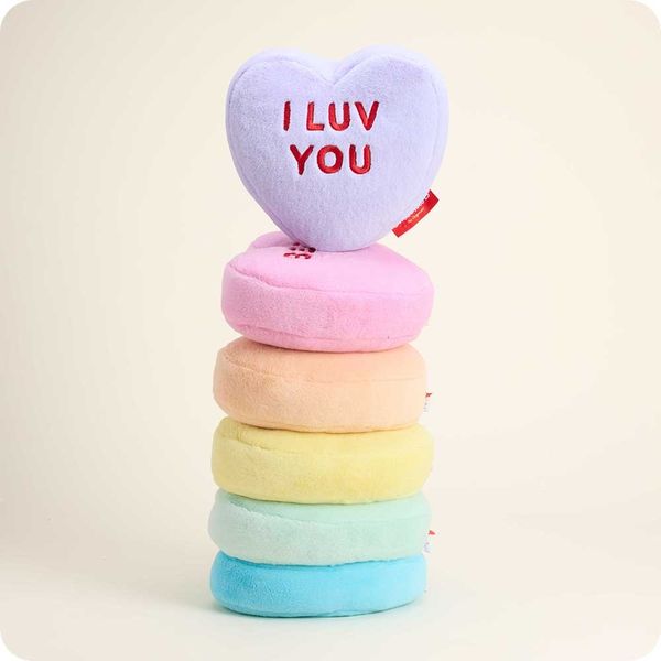 Sweethearts Purple I Luv You Heart Warmies