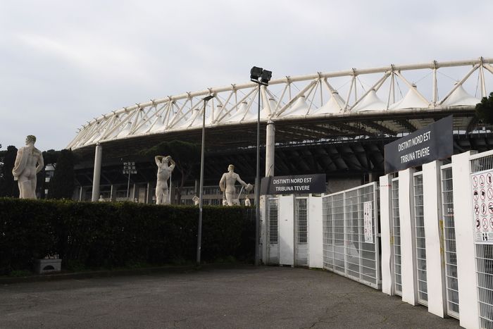 The Stadio Olimpico in Rome, Italy on March 17.