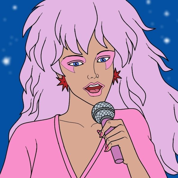 jem and the hologram desktop icon