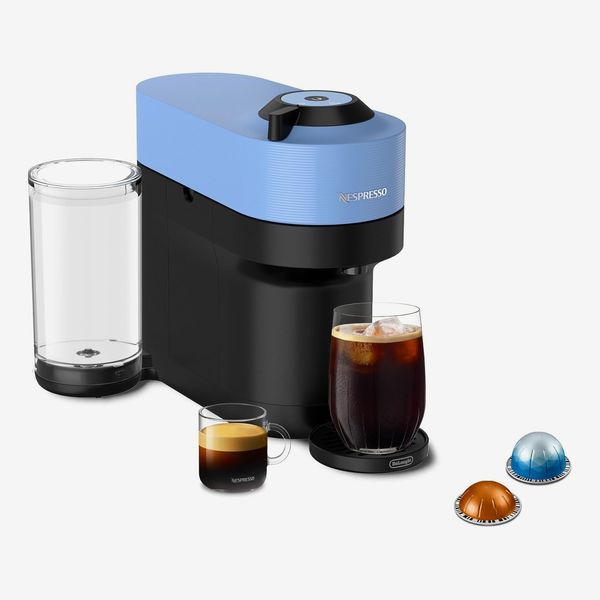 Nespresso Vertuo Pop+ Coffee Machine - Pacific Blue