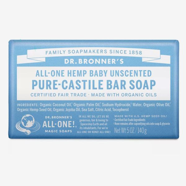Dr. Bronner's Unscented Bar Soap
