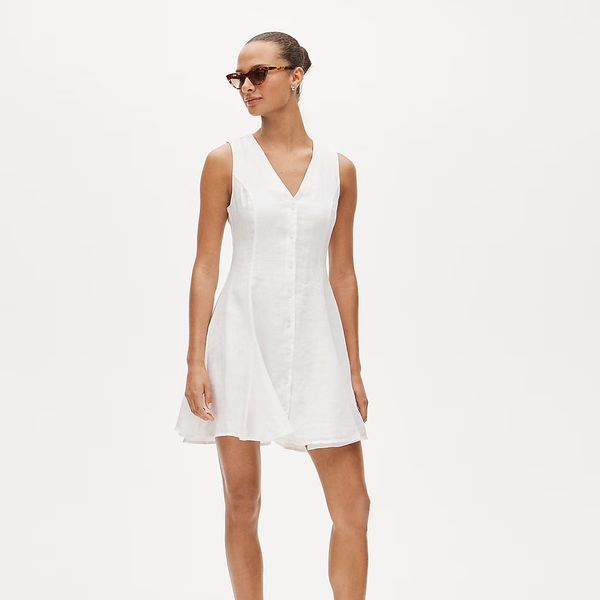 J.Crew Linen Mini Dress