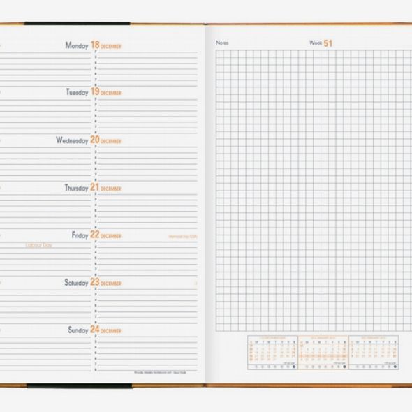 Rhodia Large Weekly Desk Planner