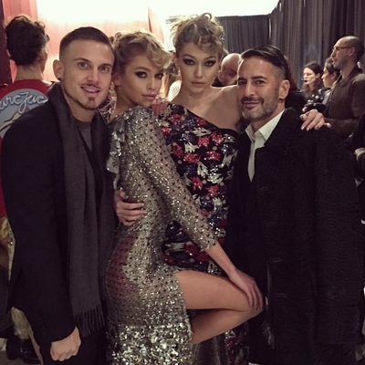 These extras should really be models IRL. Stella Maxwell/Instagram