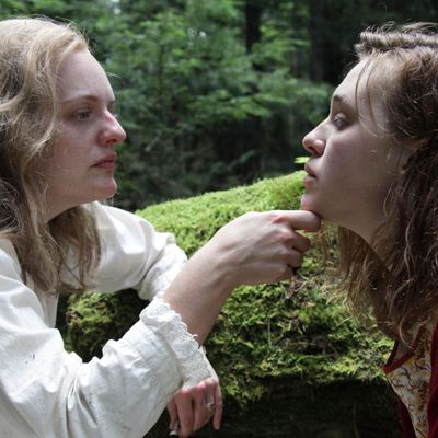 Elisabeth Moss and Odessa Young in Shirley