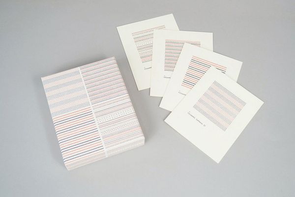 The Olivetti Pattern Series Note Cards & Envelopes