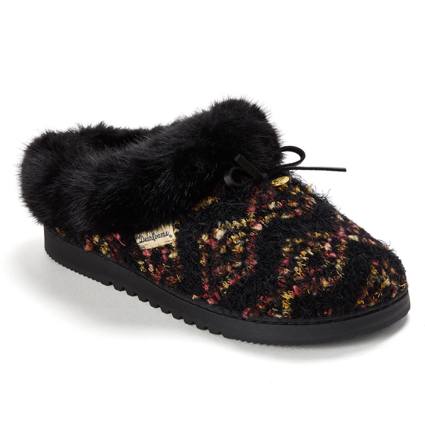 Dearfoams Daphne Knit Clog Slippers