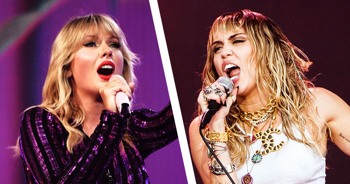 1198px x 629px - Review: Taylor Swift 'Lover' and Miley Cyrus 'Slide Away'