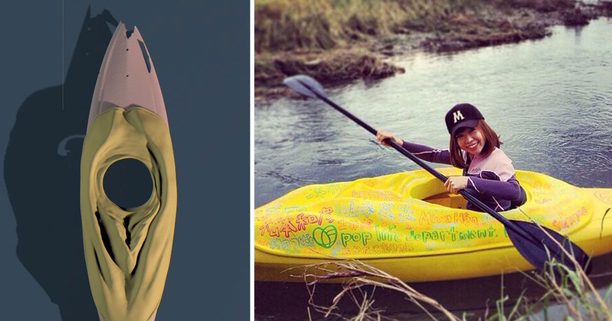 Picture Your Life With A Vagina Kayak