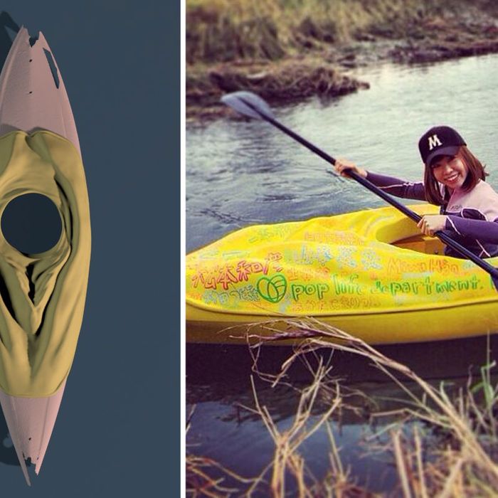 Picture Your Life With A Vagina Kayak