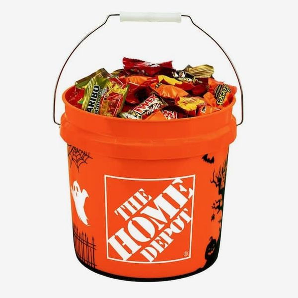 The Home Depot 2 gal. Orange Halloween Bucket