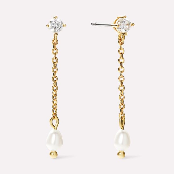 Ana Luisa Gold Drop Marie Earrings