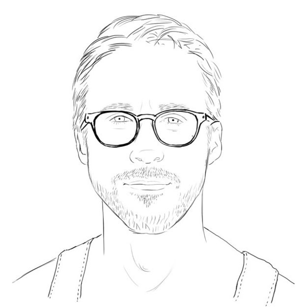 Drawing: Ryan Gosling in 'Dead Man's Bones' | ChicanePictures