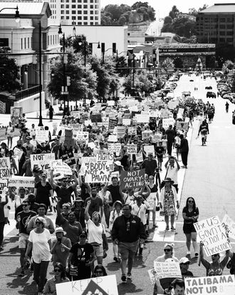 Abortion protests.