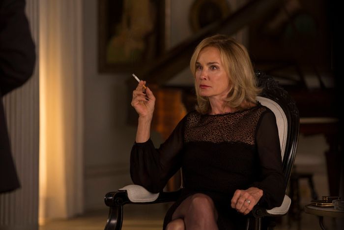 AMERICAN HORROR STORY: COVEN Fearful Pranks Ensue - Episode 304 (Airs Wednesday, October 30, 10:00 PM e/p) –Pictured: Jessica Lange as Fiona – CR. Michele K. Short/FX