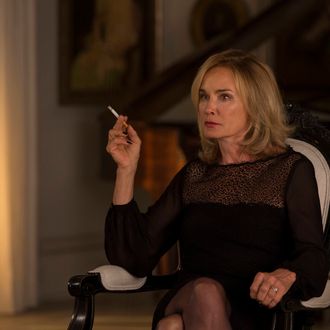 AMERICAN HORROR STORY: COVEN Fearful Pranks Ensue - Episode 304 (Airs Wednesday, October 30, 10:00 PM e/p) --Pictured: Jessica Lange as Fiona -- CR. Michele K. Short/FX