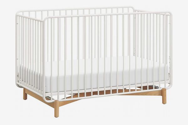 Babyletto Bixby 3-in-1 Convertible Metal Crib With Toddler Bed Conversion Kit