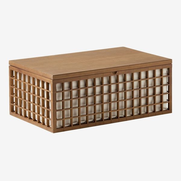 The Container Store Large Shoji Lidded Box Kocha Brown