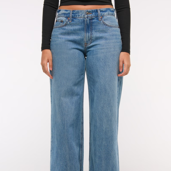 Abercrombie & Fitch Low-Rise Ultra-Loose Jean