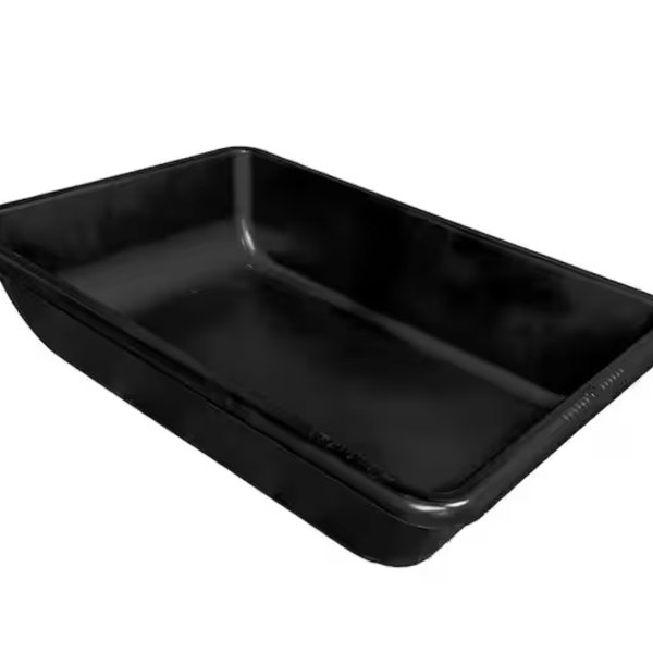 Black Large Concrete Mixing Tub