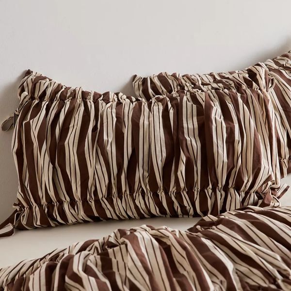 Urban Outfitters Printed Cinched Core Sham Set