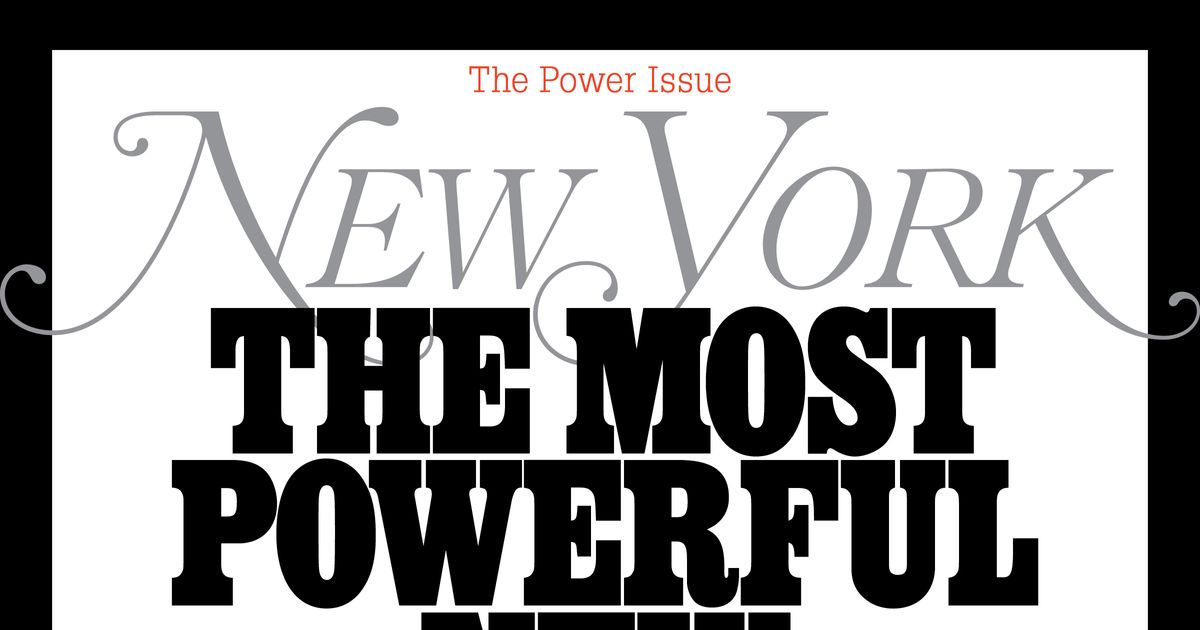 Inside New York Magazine's 2023 Power Issue -- New York Media ... - New York Magazine