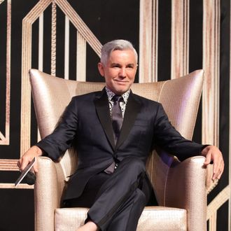 HONGKONG,CHINA - AUGUST 29:Director Baz Luhrmann attends press conference of film The Great Gatsby on Thursday August 29,2013 in Beijing,China.(Photo by TPG/Getty Images)