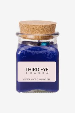 Crystal Cactus x Guideless Third Eye Chakra Candle