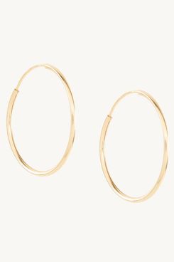 Catbird Big Never-Ending Hoop Earrings (Pair)