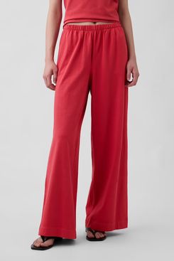 Gap Knit Wide-Leg Pants