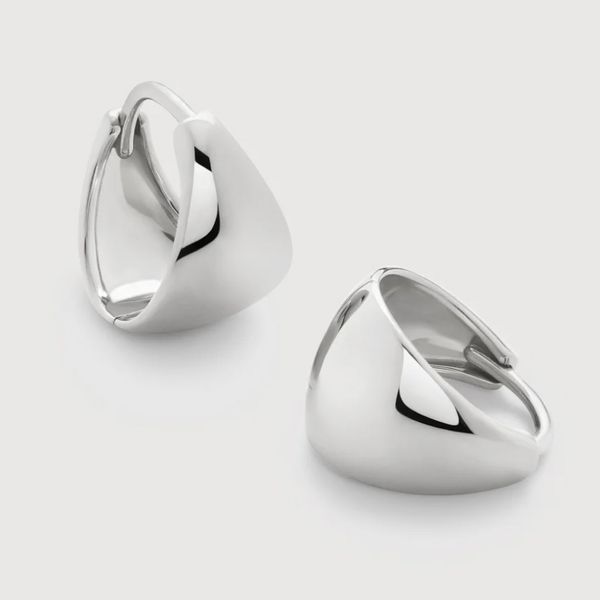 Monica Vinader Tapered Huggie Earrings
