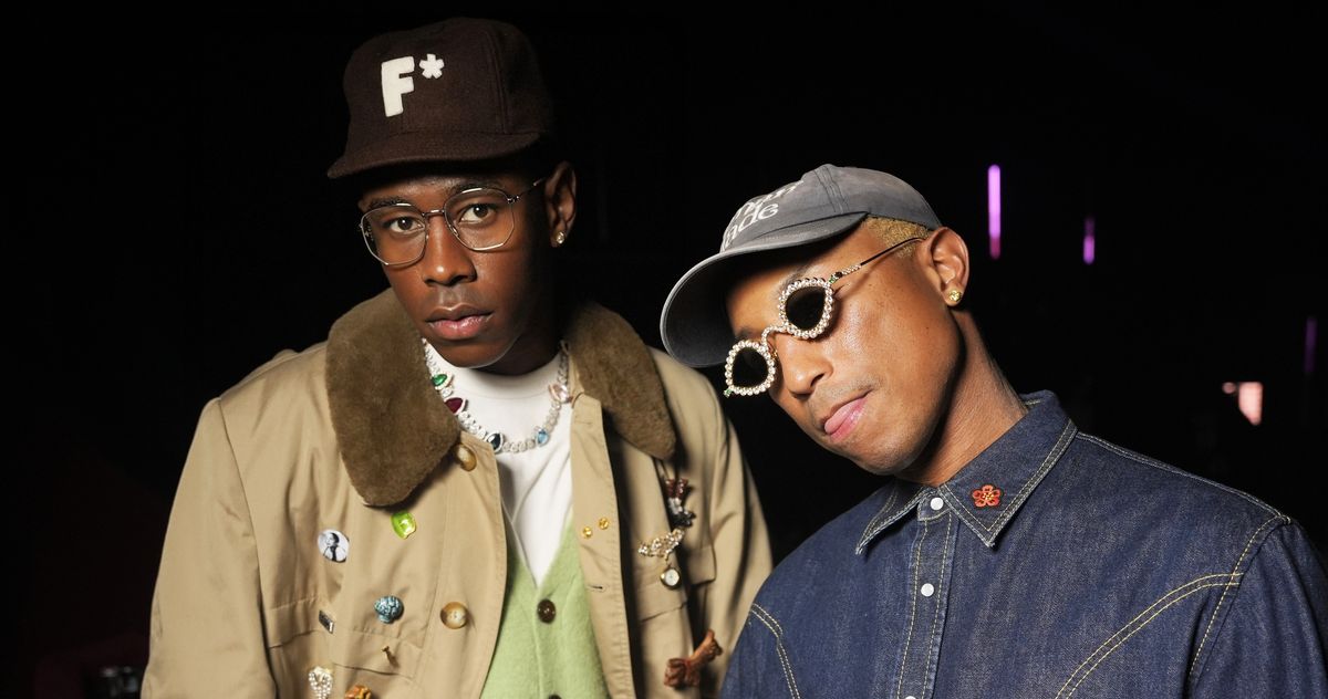 帽子 louis vuitton tyler the creator L Louis Vuitton by Tyler, the Creator Mesh Signature Cap Black Men's