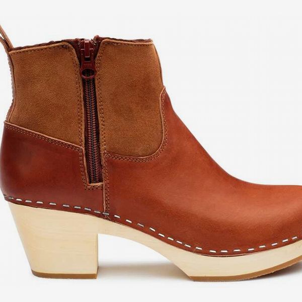 Zip It Shearling Boot - strategist best high heel brown leather zip it zip up boot