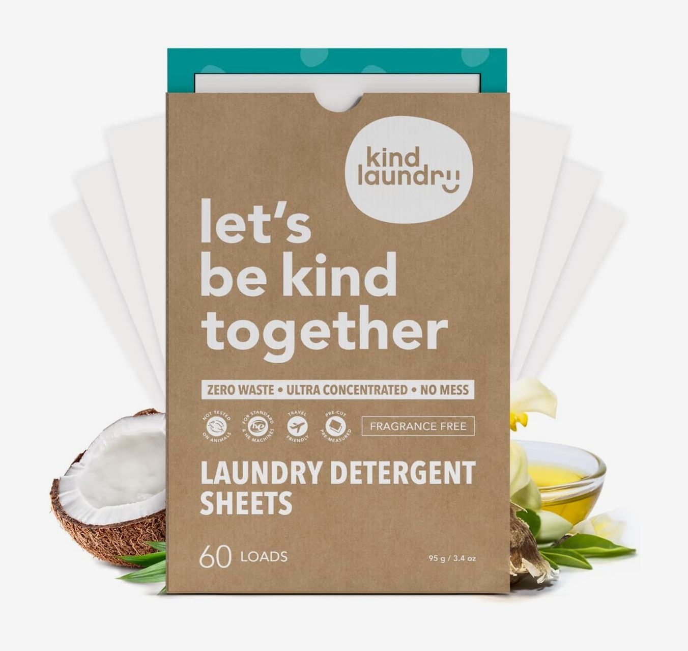 Laundry Detergent Sheets - Zero Waste Laundry Sheets - 60 Loads in 2023