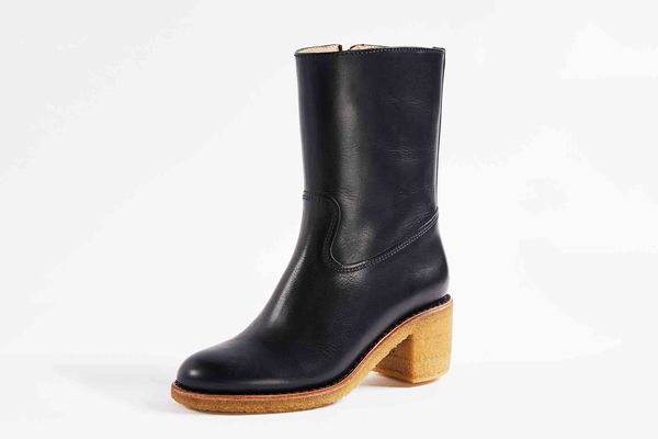 A.P.C. Paz Boots With Block Heel