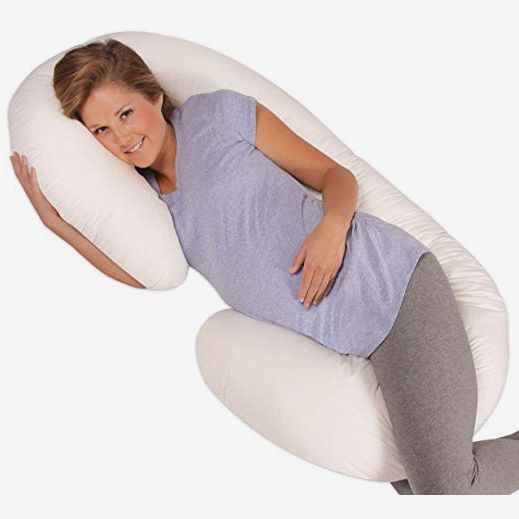 New 12ft U Shaped Pillow Total Body Comfort Ideal for Pregnancy & Maternity Use