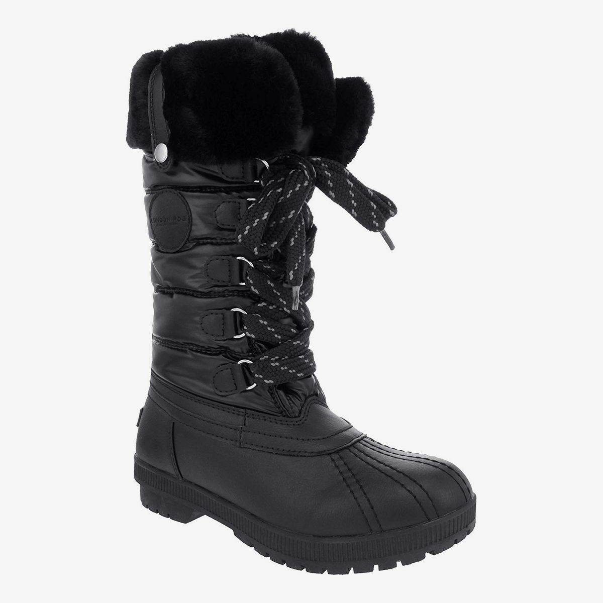 black boots for snow