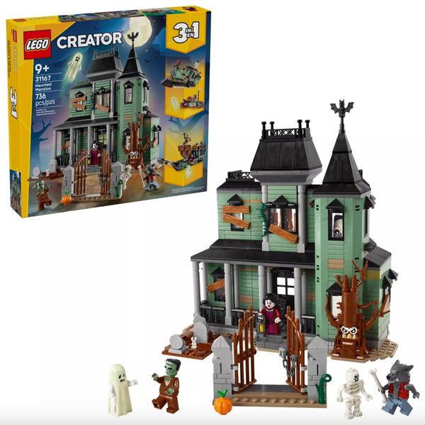 LEGO Creator 3 in 1 Haunted Mansion Building Toy